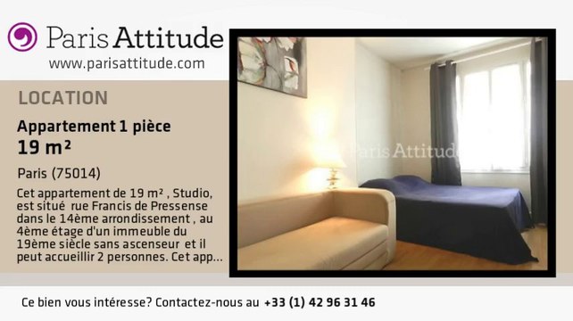 Appartement Studio à louer - Plaisance/Pernety, Paris - Ref. 8639