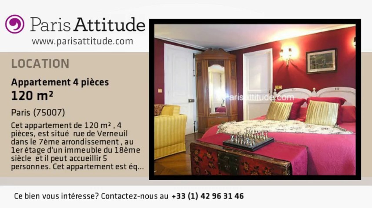 Appartement 3 Chambres à louer - Musée d'Orsay, Paris - Ref. 5023