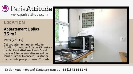 Appartement Alcove Studio à louer - Trocadéro, Paris - Ref. 4658