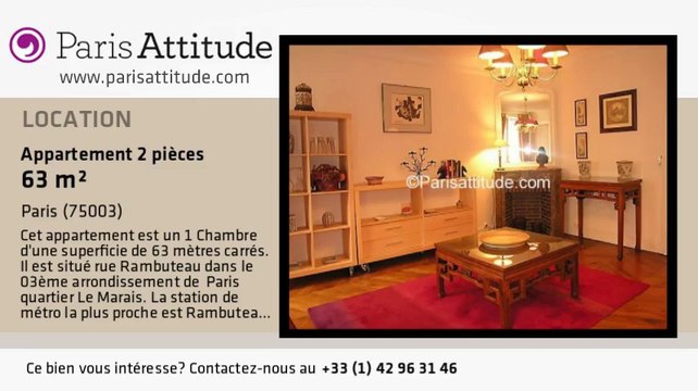 Appartement 1 Chambre à louer - Centre George Pompidou, Paris - Ref. 1080