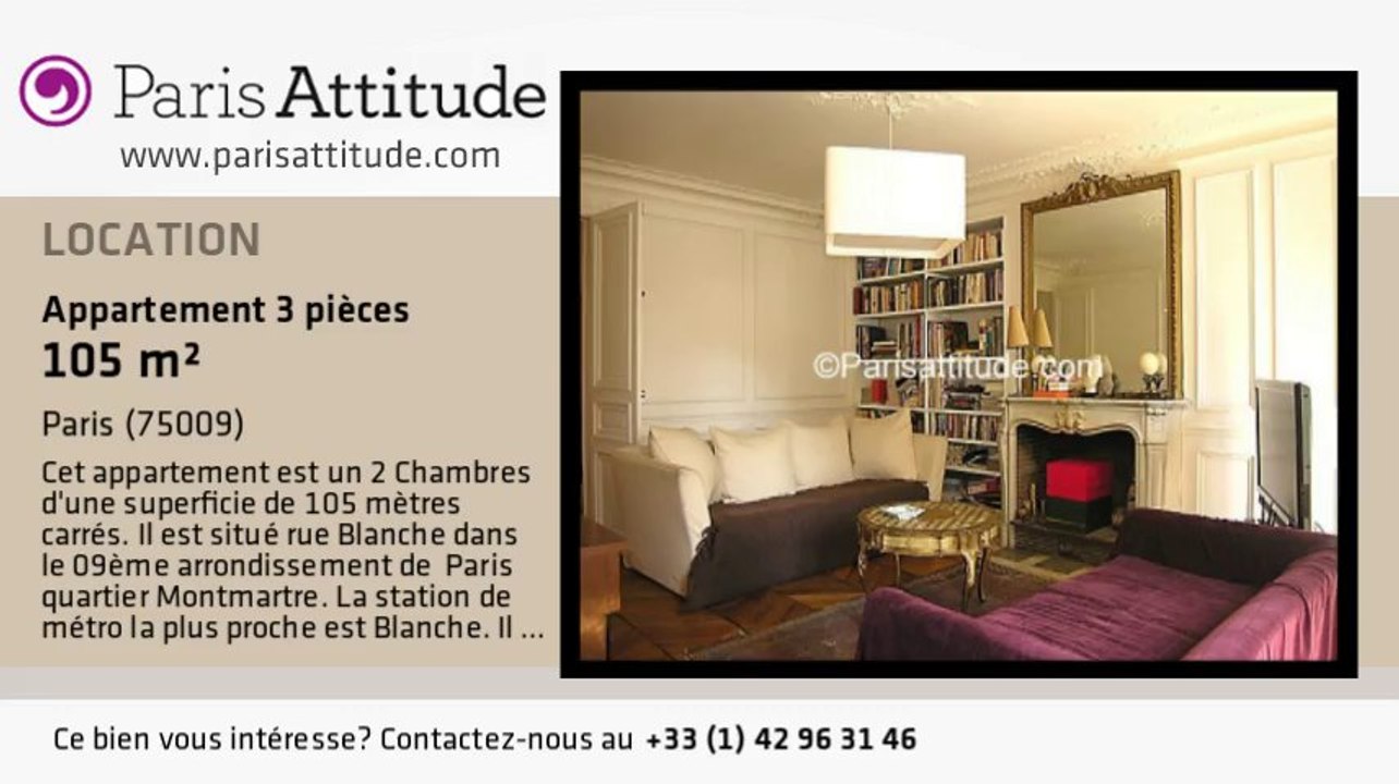 Appartement 2 Chambres à louer - Moulin Rouge/Pigalle, Paris - Ref. 4548