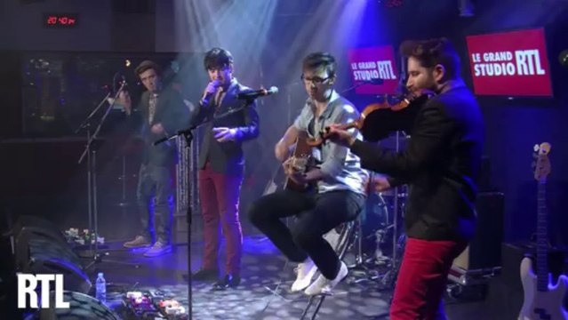 Louis Delort & the Sheperds - Je suis là en live dans le Grand Studio RTL