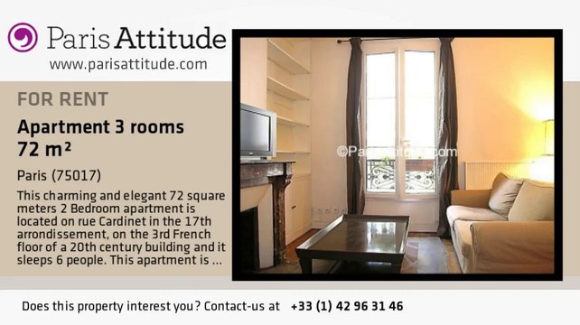 2 Bedroom Apartment for rent - Wagram, Paris - Ref. 5047
