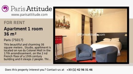 Studio Apartment for rent - Arc de Triomphe, Paris - Ref. 7383