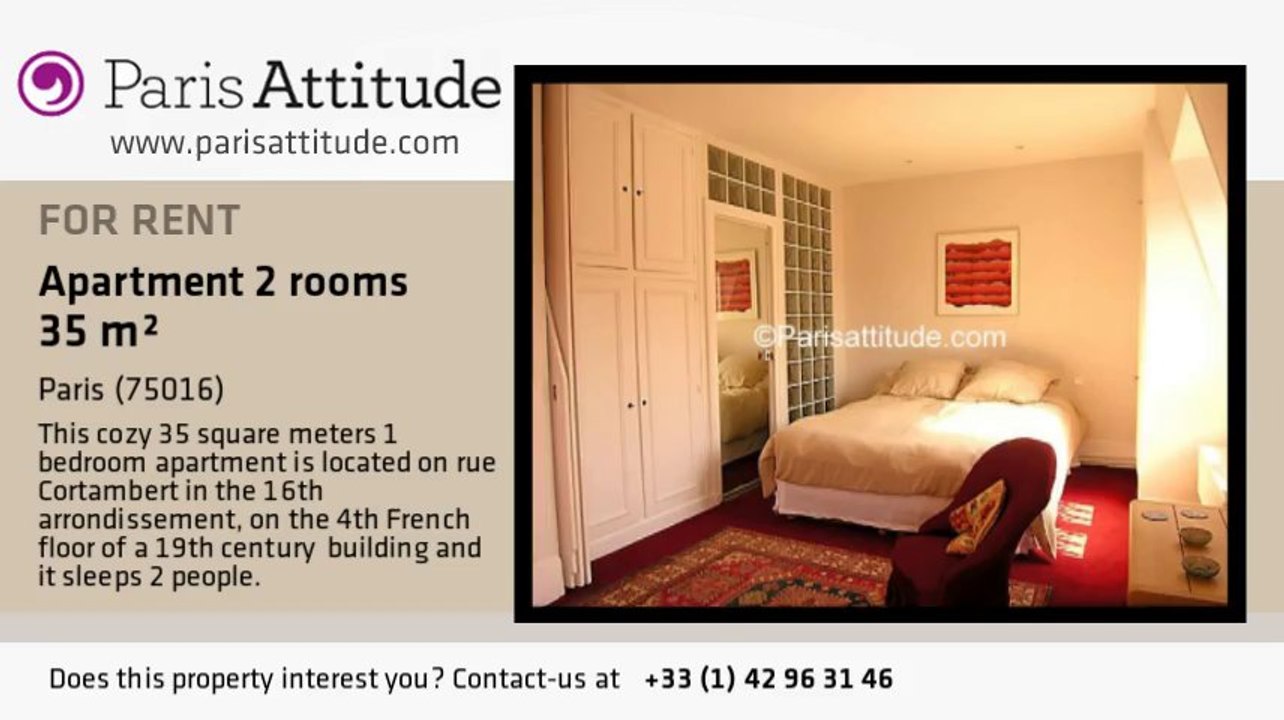 1 Bedroom Apartment for rent - Trocadéro, Paris - Ref. 1616