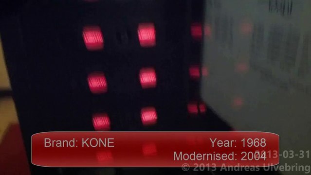 2 KONE Traction mod Elevators @ SOKOS Torni Hotel