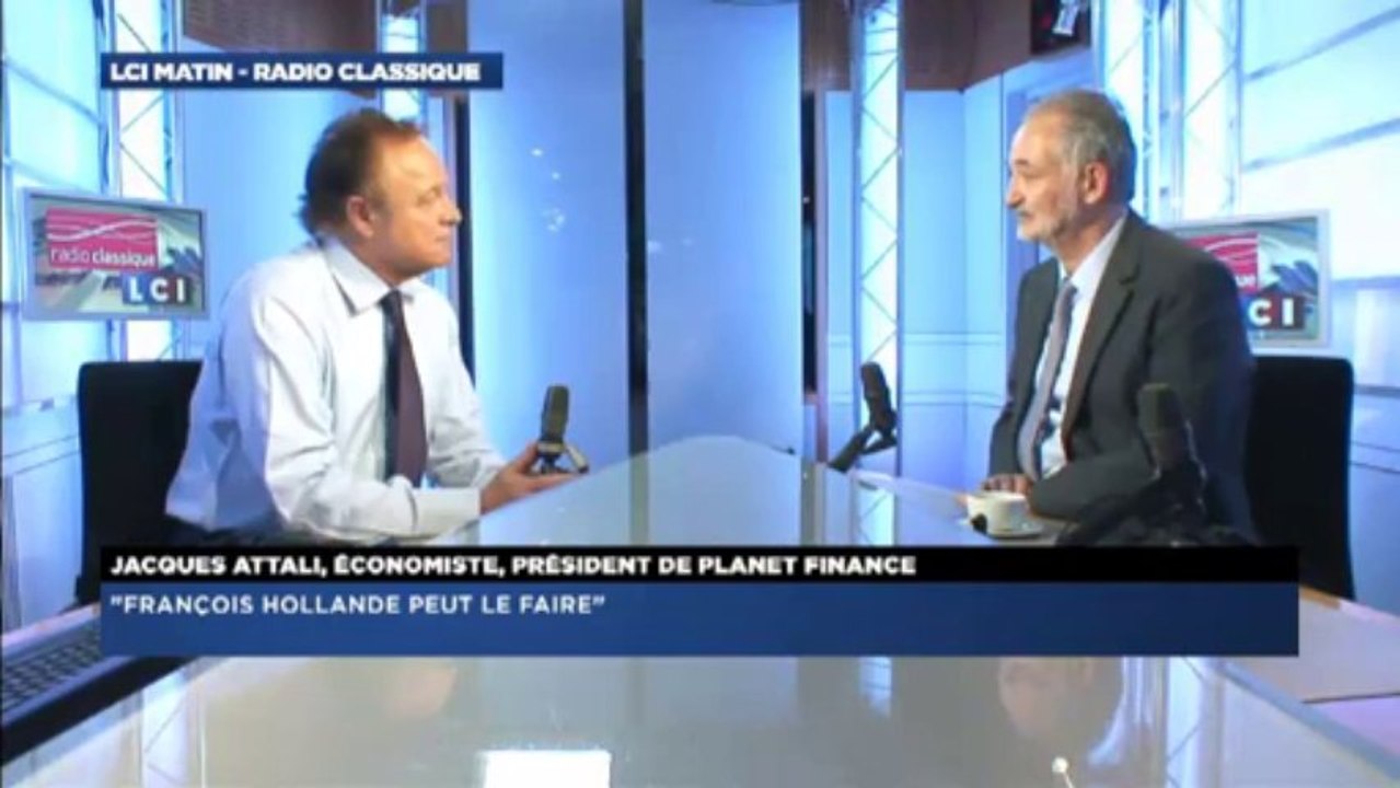 Jacques Attali, invité politique de Guillaume Durand avec LCI