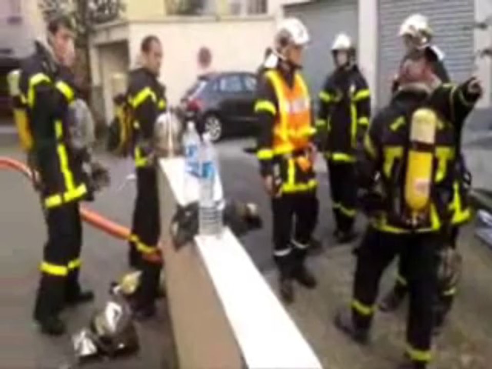 INCENDIE GRENOBLE