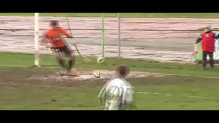 Kale çizgisindeki çamur golü önledi