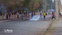 Police et manifestants kurdes s'affrontent à la frontière entre la Turquie et la Syrie