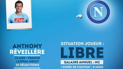 Officiel : Réveillère débarque à Naples !