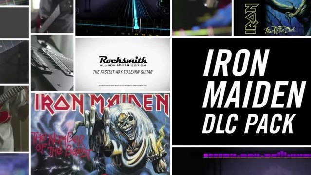 Rocksmith 2014 Edition | Iron Maiden - DLC Pack Gameplay Trailer [EN]