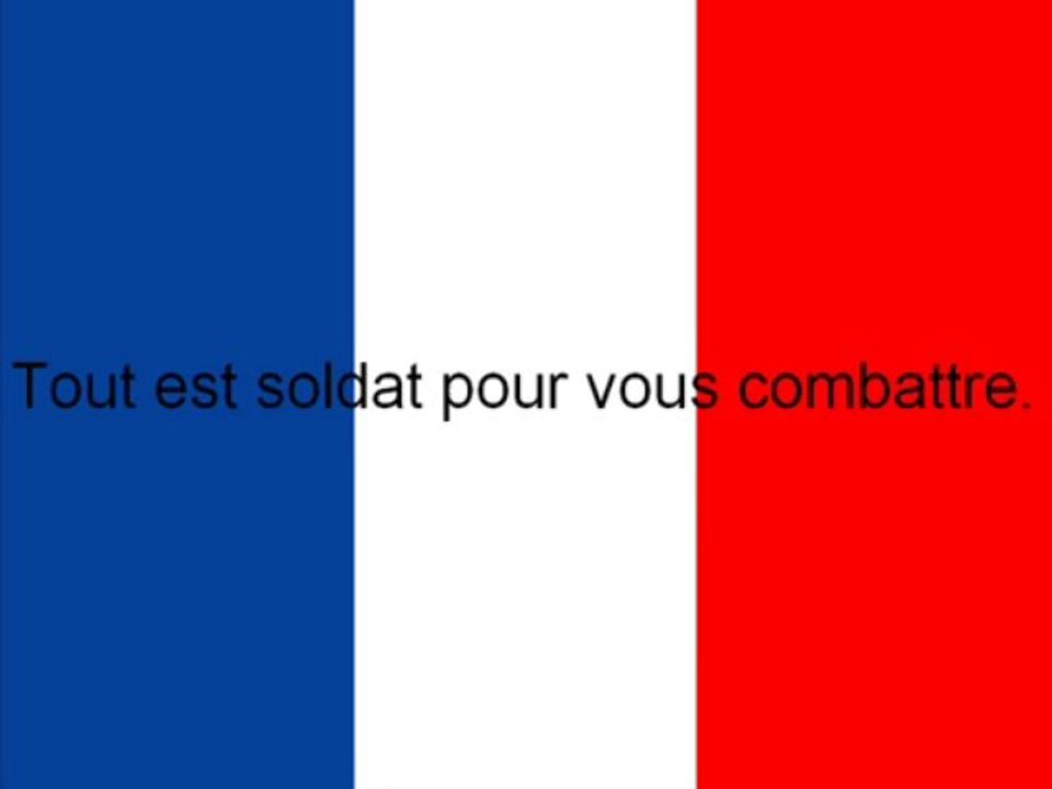 La Marseillaise version longue + paroles