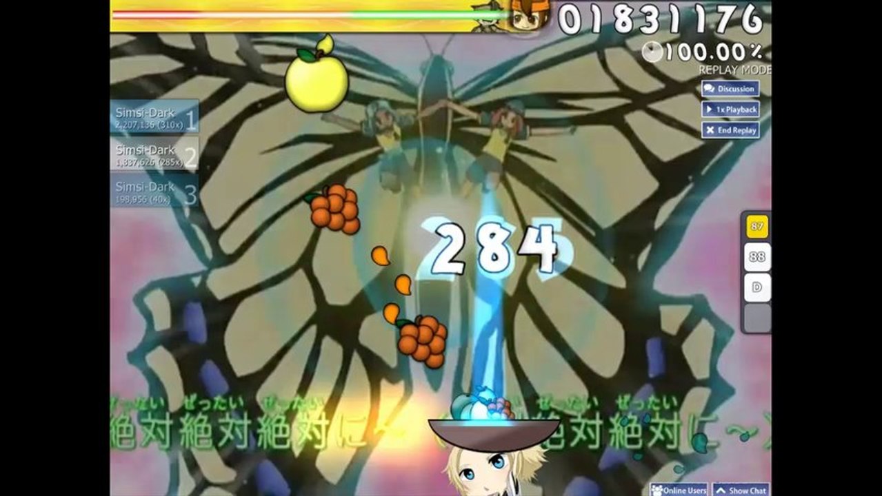 Osu! - T-Pistonz + KMC - Tsunagari Yo ( opening Inazuma Eleven ) - Hard