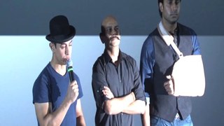 Launch of Dhoom 3 by Aamir Khan and Abhishek Bachchan