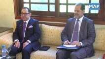 خليهن ولد الرشيد يتباحث مع رئيس لجنة العلاقات الدولية بالجمعية التشريعية لكوستاريكا