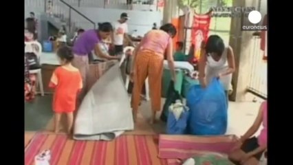 Les Philippines, à nouveau la cible d'un puissant typhon