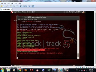 BACKTRACK 5 R3 Hack Facebook 2013