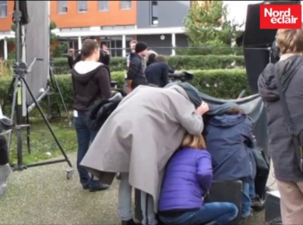 Tourcoing: un «court» tourné au lycée Le Corbusier