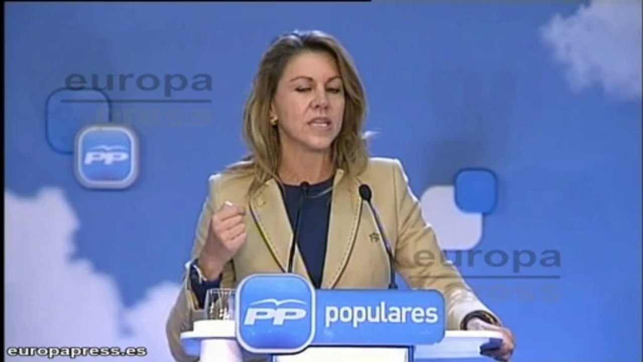 Cospedal dice que el PP "defiende" España