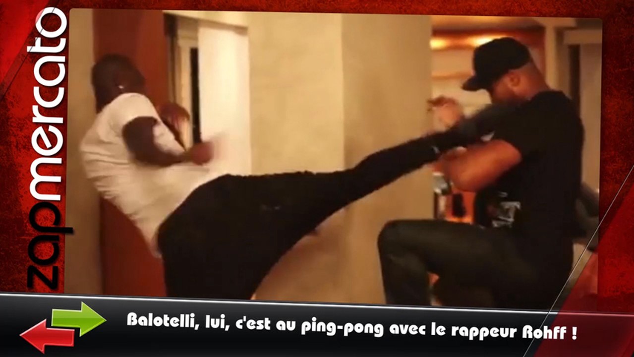 Balotelli s'amuse avec Rohff, Podolski au stade avec les supporters... Le zapping Top Mercato de la semaine !