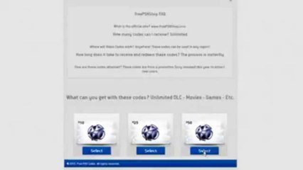 Online PSN Code Generator - No need download, no survey