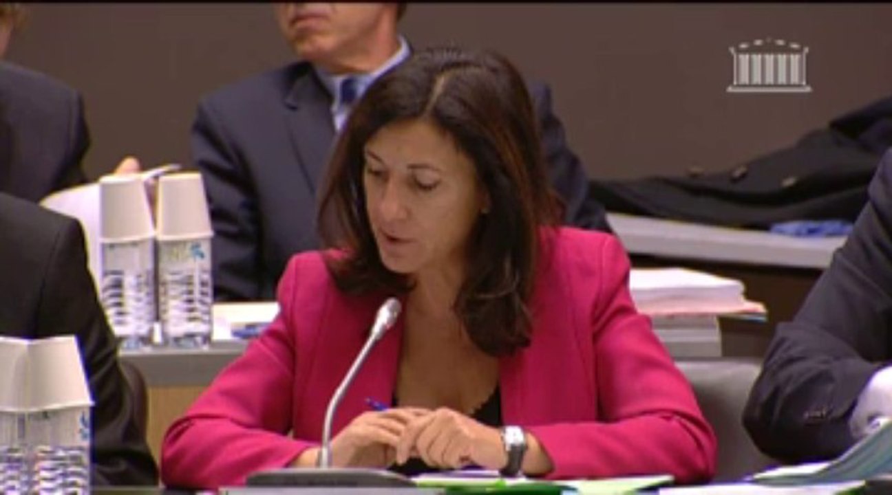 Rapporteure - Intervention en Commission élargie sur le budget "Sécurités" du PLF pour 2014 - 31/10/2013