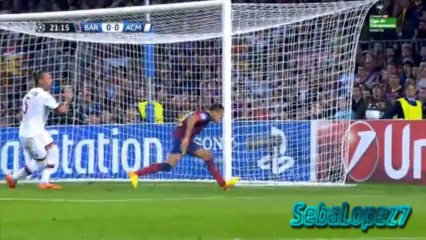 Alexis Sanchez VS Milan (Champions League) 2013 (Man of the Match)