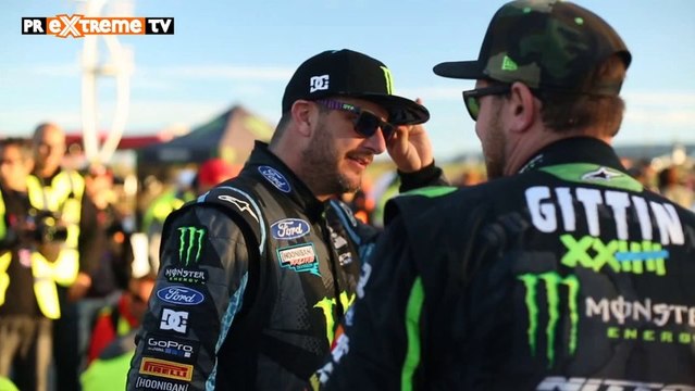 Gymkhana Grid en Madrid con Ken Block! Las Monster Girl cantan! para PRMotor TV Channel (HD)