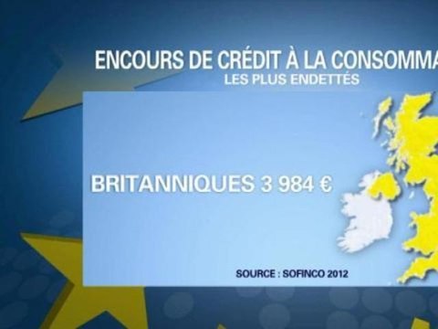 Tour d'Europe: Les Britanniques plus endettés que les Italiens et les Espagnols - 08/11