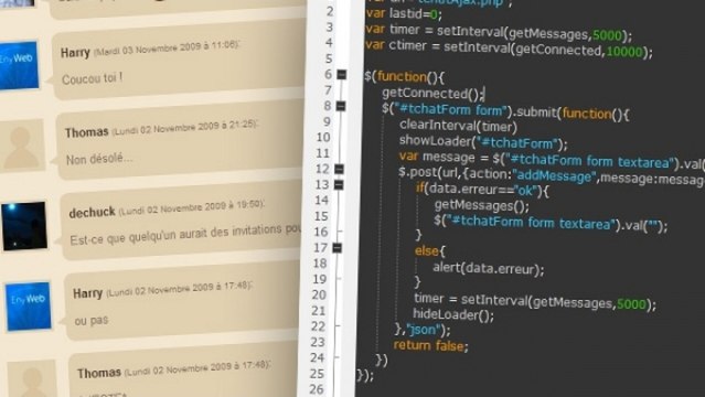 Tutoriel PHP - Créer un tchat en Ajax/PHP
