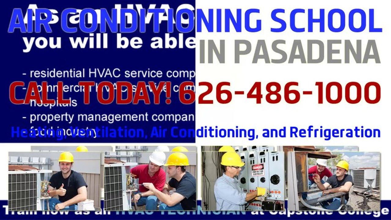 626-486-1000 ~ HVAC Technician Schools Pasadena