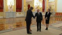 Dutch king meets Russia's Putin