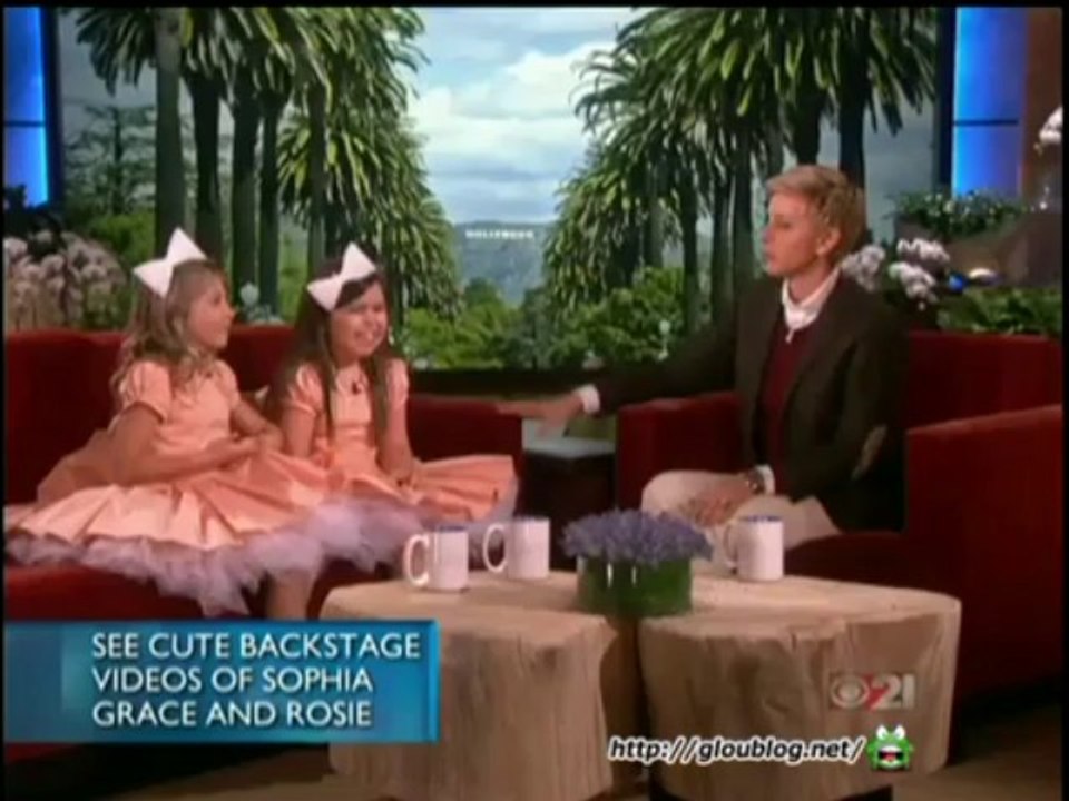 Sophia Grace And Rosie Interview Nov 08 2013