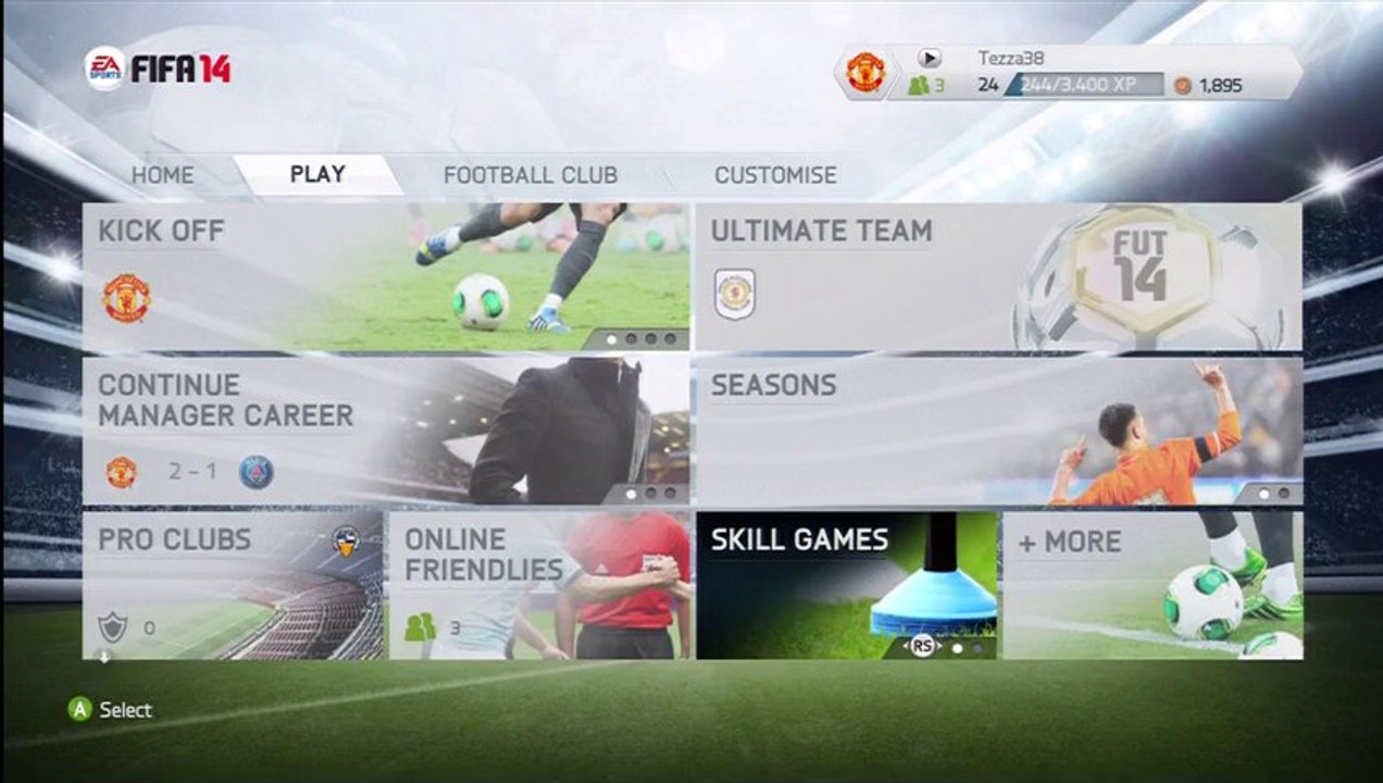 Xbox 360 - Fifa 14 - Ground Pass - Bronze Level