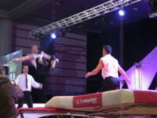 Eclats de sportifs : un beau spectacle de trampoline !