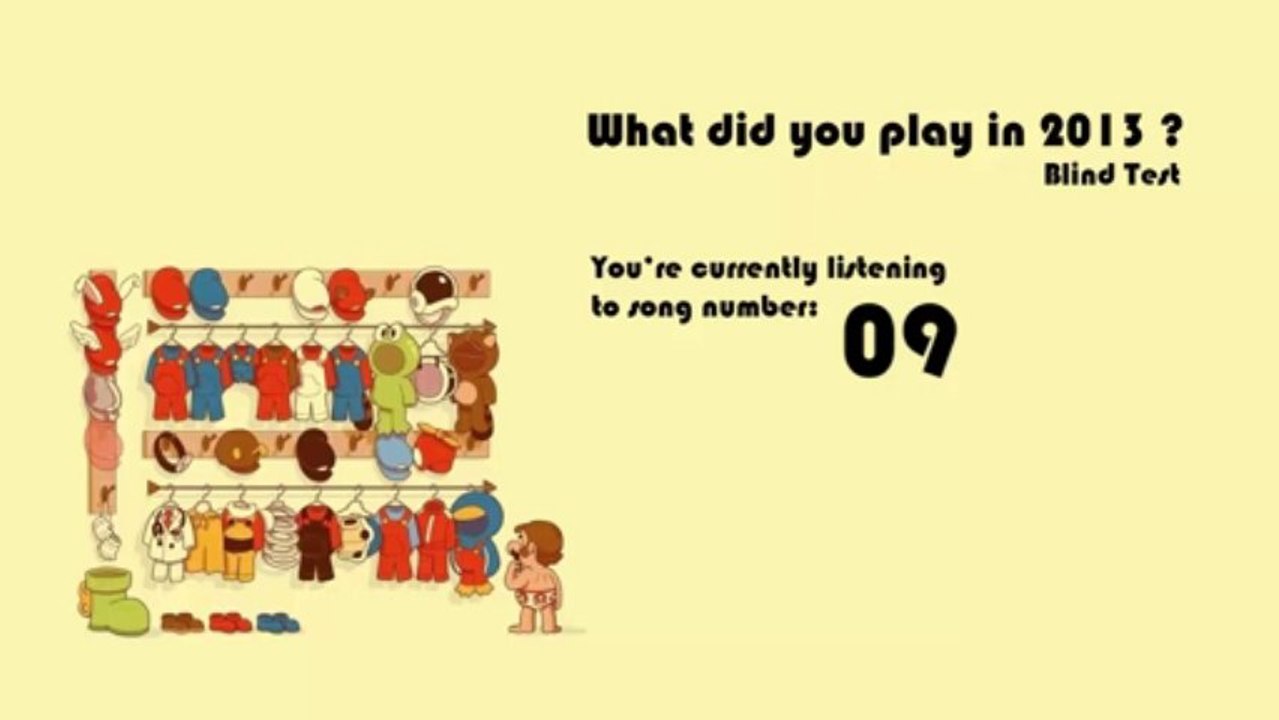 Blind Test jeux vidéo 2013