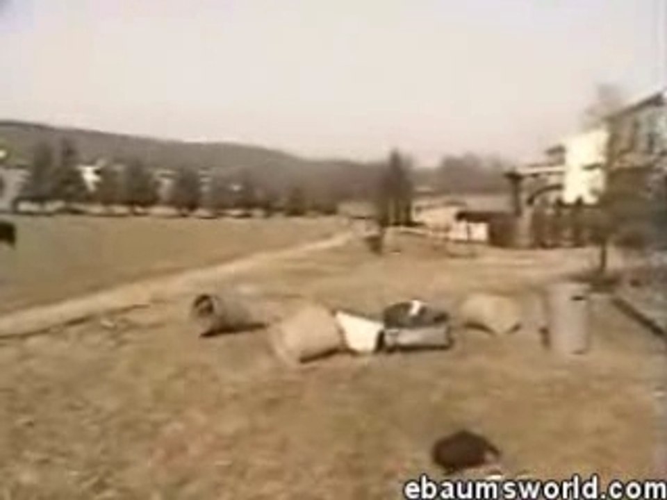 Régis Saute Dans Une Poubelle