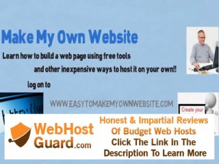 Host Your Own Website