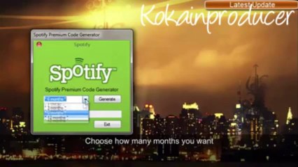 [NON SURVEY] Spotify premium code generator [JULY 2013] [PRIVATE]
