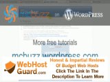 WordPress Tutorial - How to Install WordPress on BlueHost Web Hosting