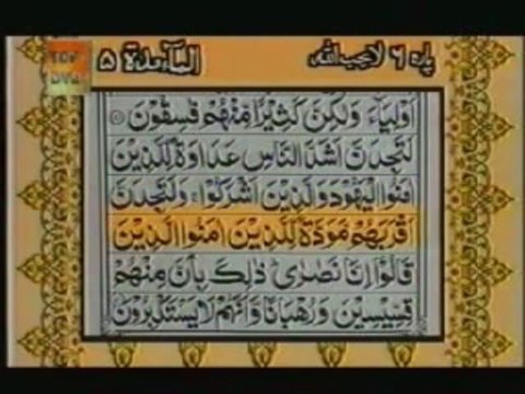 Sudais and Shuraim Quran Translation (Urdu) Para06 - 8 - YouTube