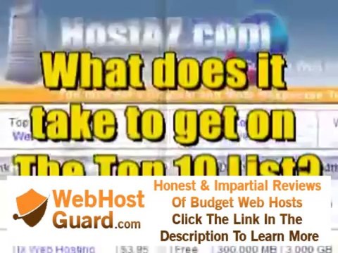Top 10 Best Web Hosting Reviews SCAMS EXPOSED