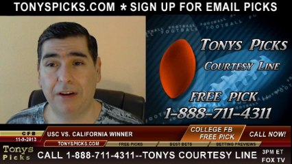 Descargar video: California Golden Bears vs. USC Trojans Pick Prediction NCAA College Football Odds Preview 11-9-2013