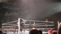 Roman Reigns Falls During The Shield Entrance