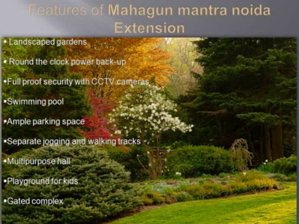 Ultimate Residential Apartment Offered by Mahagun Builder