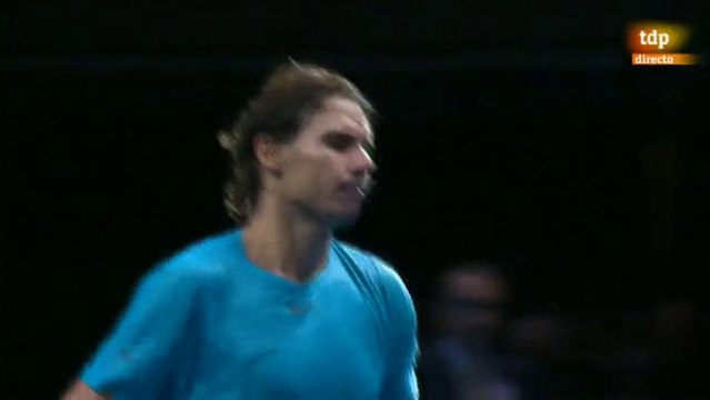 Rafael Nadal def. Tomas Berdych 6/4 1/6 6/3 - 2013 ATP WTF - MATCH POINT