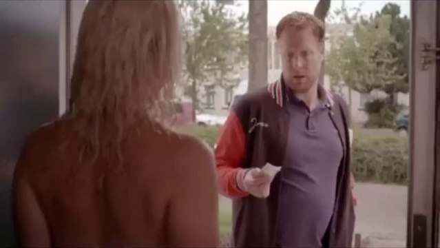 I give you 200 bucks if you take off your towel! FUNNY