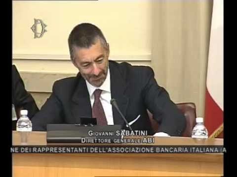 Roma - Audizione rappresentanti dell'ABI (07.11.13)
