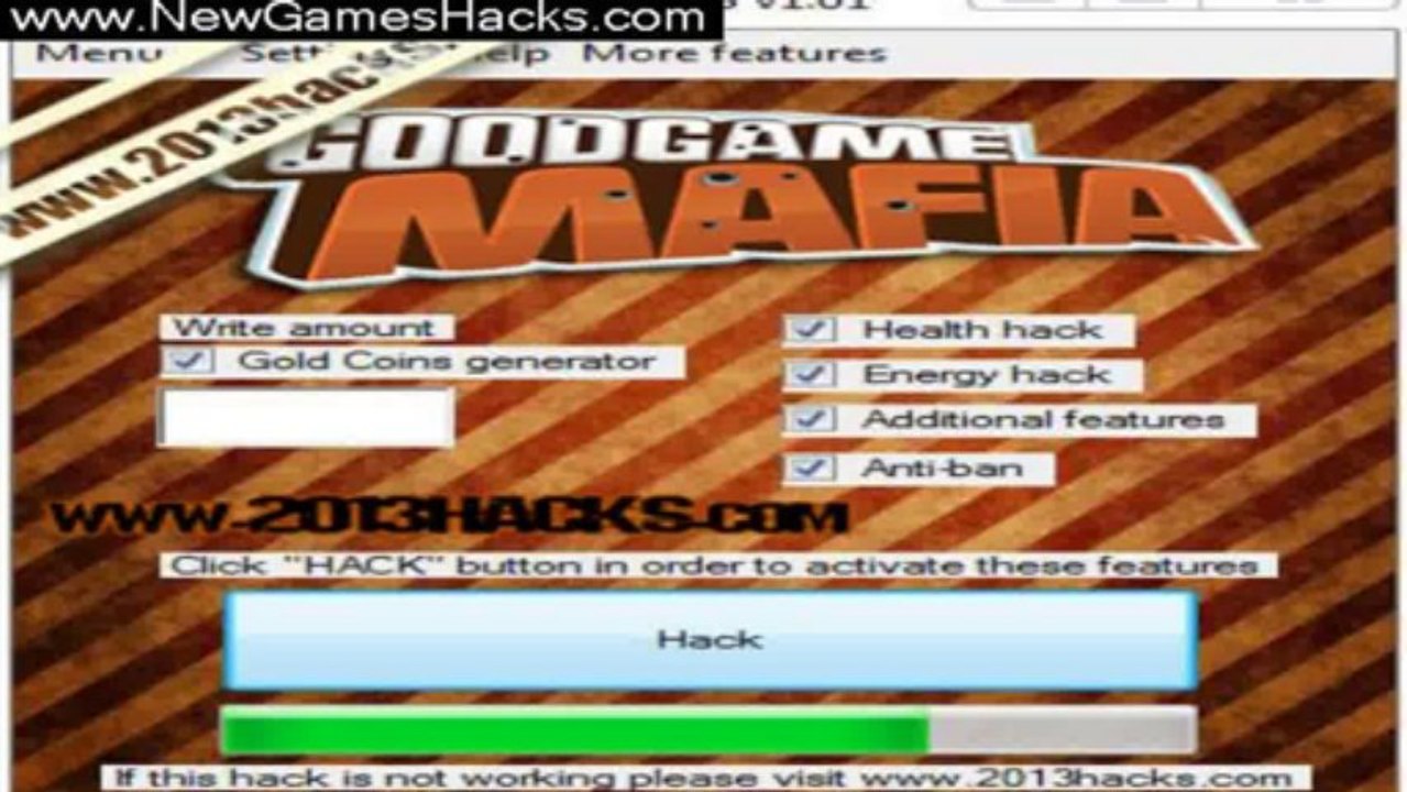 Goodgame Gangster Hack Tool & Cheats With 100% Working